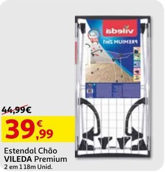 Auchan Estendal chão vileda premium 2em1 18m promoção