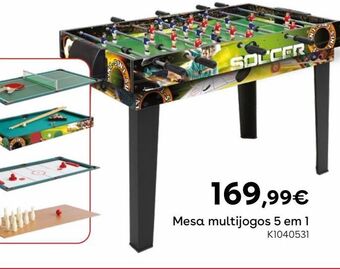 Toys R Us Futebol de mesa promoção