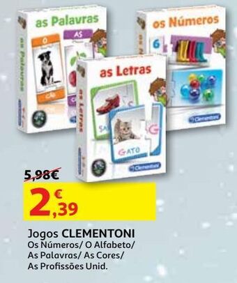 Auchan Clementoni promoção