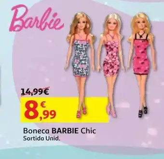 Auchan Boneca barbie chic sortida 446t7439 promoção