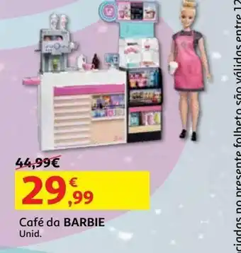 Auchan Café da barbie promoção