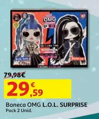 Auchan Boneca omg lol surprise pack 2 promoção