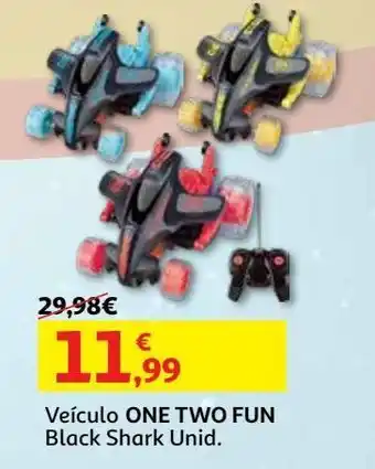 Auchan Veiculo one two fun black shark promoção