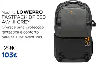 Mochila Lowepro Fastpack BP 250 AW III Grey