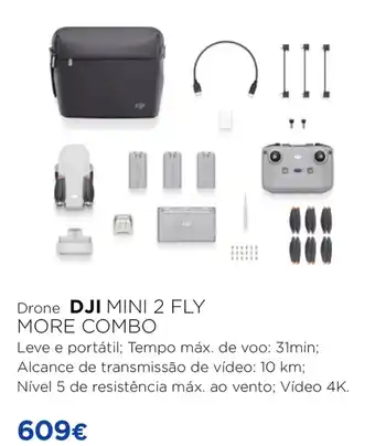 Drone DJI Mini 2 Fly More Combo