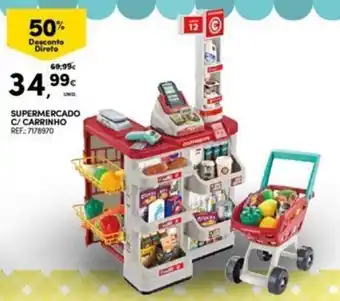 Continente Supermercado c/ Carrinho promoção