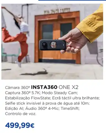 El Corte Inglés Cãmara 360° Insta360 One X2 promoção