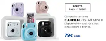 El Corte Inglés Cãmara Instantânea Fujifilm Instax Mini 11 promoção