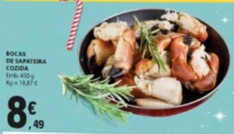 E.Leclerc Bocas de Sapateira Cozida 450g promoção