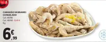 E.Leclerc Camarao Vannamei Congelado 1kg promoção