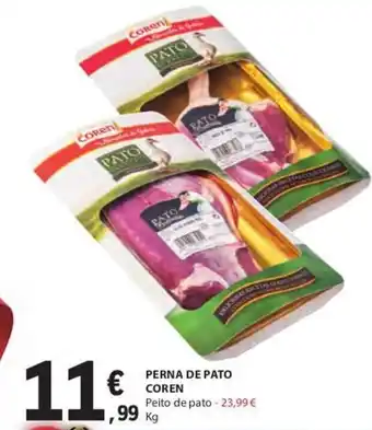 E.Leclerc Perna de Pato Coren 1kg promoção