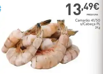 Recheio Camarão 41/50 s/ Cabeça PL 2Kg promoção