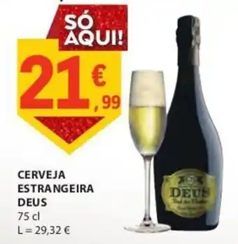 E.Leclerc Cerveja Estrangeira Deus 75cl promoção