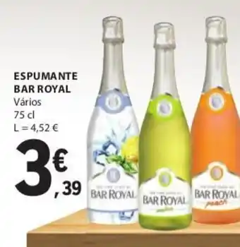 E.Leclerc Espumante Bar Royal 75cl promoção