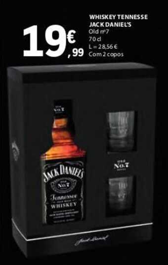 E.Leclerc Whisky Tennesse Jack Daniel's 70cl promoção