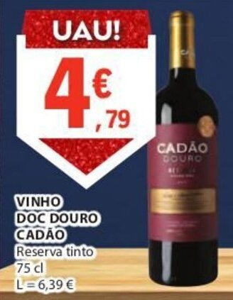 Vinho Doc Douro Cadao 75cl
