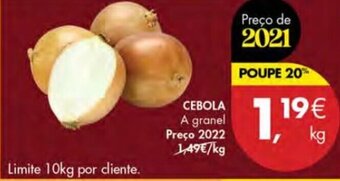 Pingo Doce Cebola 1kg promoção