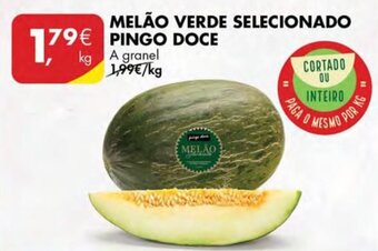 Pingo Doce Melao Verde Selecionado Pingo Doce promoção