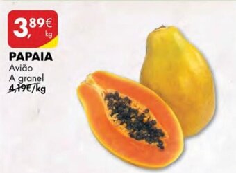 Pingo Doce Papaia Aviao 1kg promoção
