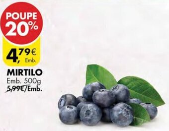 Pingo Doce Mirtilo 500g promoção