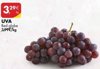 Pingo Doce Uva Red Globe 1kg promoção