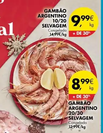 Pingo Doce Gambao Argentino 10/20 Selvagem promoção