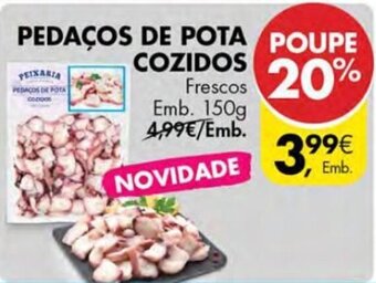 Pingo Doce Pedacos de Pota Cozidos 150g promoção