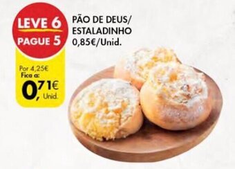 Pingo Doce Pao de Deus/ Estaladinho unid promoção