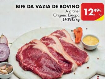 Pingo Doce Bife da vazia De Bovino promoção