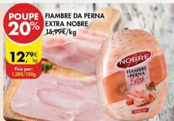 Pingo Doce Fiambre da Perna Extra Nobre 1kg promoção