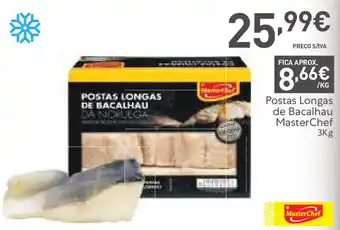 Postas Longas de Bacalhau MasterChef 3kg