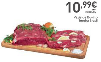 Recheio Vazia de Bovino Inteira Brasil promoção