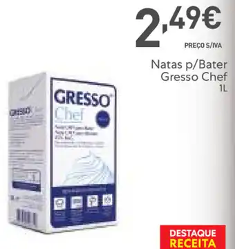 Natas p/Bater Gresso Chef 1L