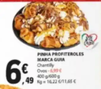 E.Leclerc Pinha Profiteroles Marca Guia promoção