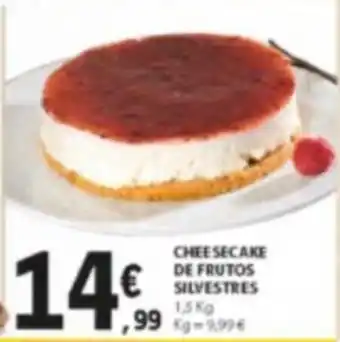 E.Leclerc Cheesecake de Frutos silvestres 1.5kg promoção