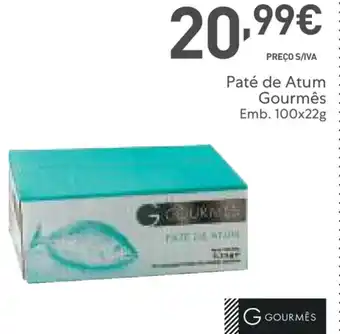 Recheio Paté de Atum Gourmês 100x22g promoção