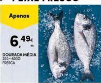 Continente Dourada Media 200-600g fresca promoção