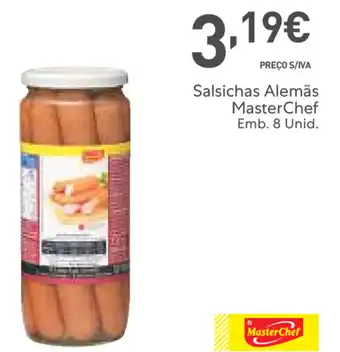 Salsichas Alemãs MasterChef 8 Unid