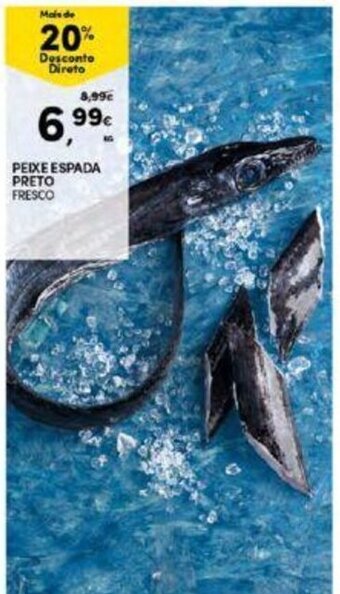 Continente Peixe Espada Preto promoção