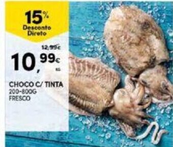 Continente Choco c/ tinta 200-800g promoção