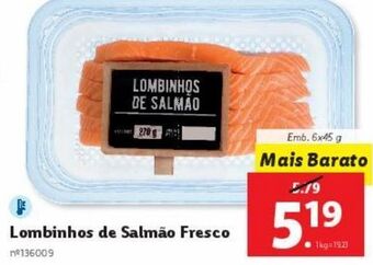 Lidl Salmão promoção