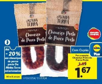 Lidl Chouriço promoção