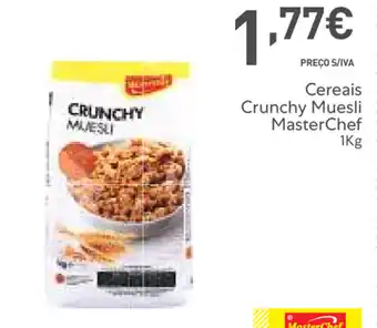 Recheio Cereais Crunchy Muelli MasterChef 1Kg promoção