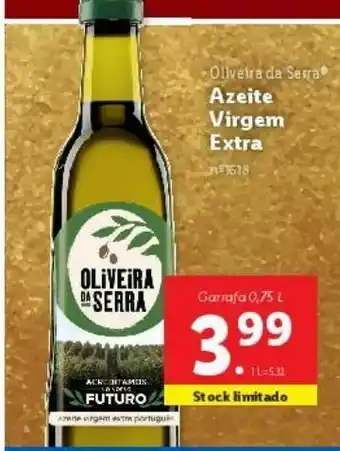 Lidl Azeite virgem oliveira da serra promoção