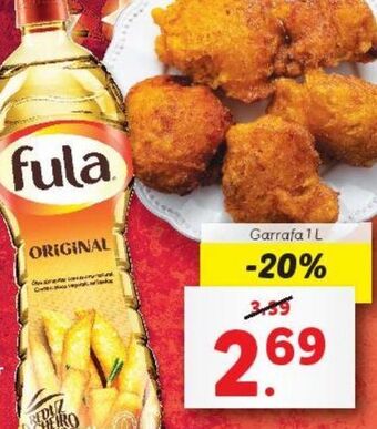 Lidl Óleo para fritar fula promoção