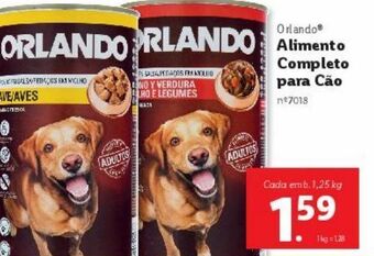 Lidl Comida de cachorro orlando promoção