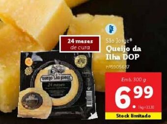 Lidl Queijos são jorge promoção