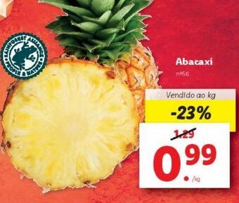 Lidl Abacaxi promoção