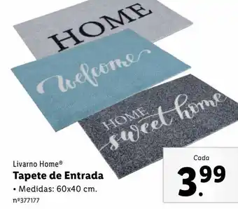 Lidl Tapetes promoção