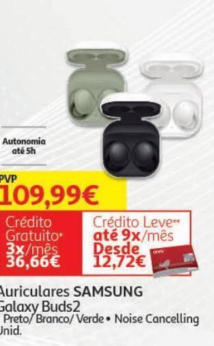 Auchan Auriculares samsung promoção